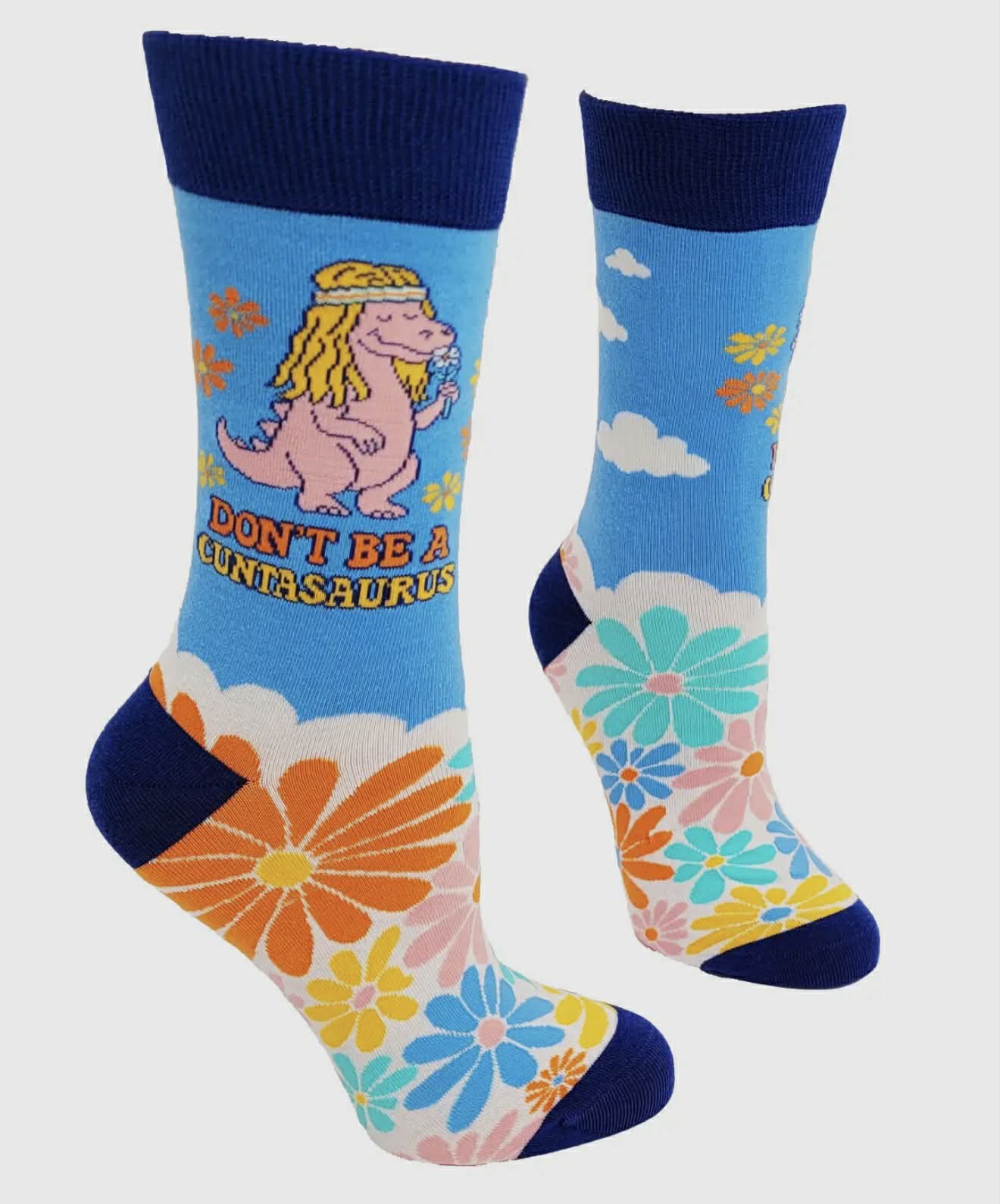 Don't Be A Cuntasaurus Women's Crew Socks