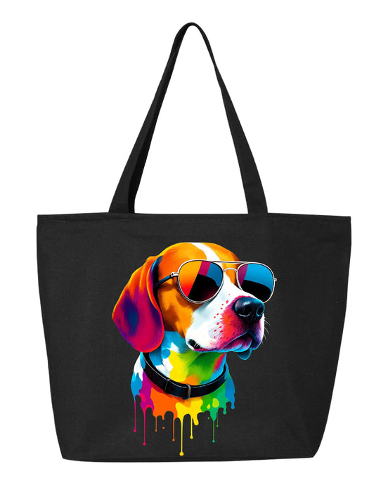Dripping Beagle Tote