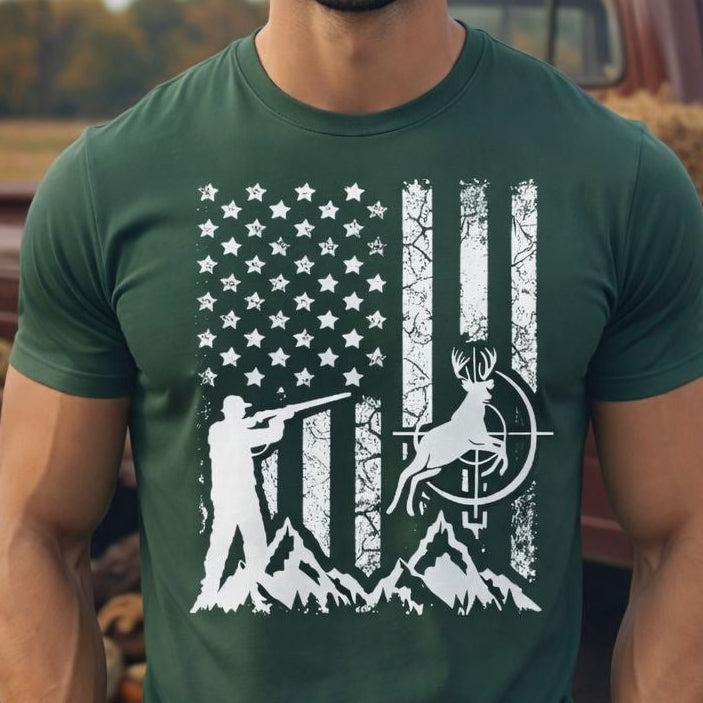 American Flag Hunting