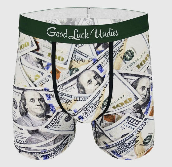 Men's All About the Benjamins Underwear