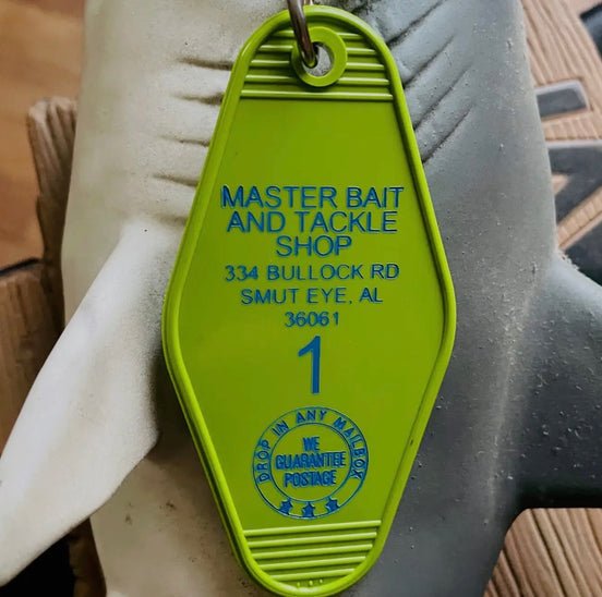 Motel Key Fob - Master Bait and Tackle Shop