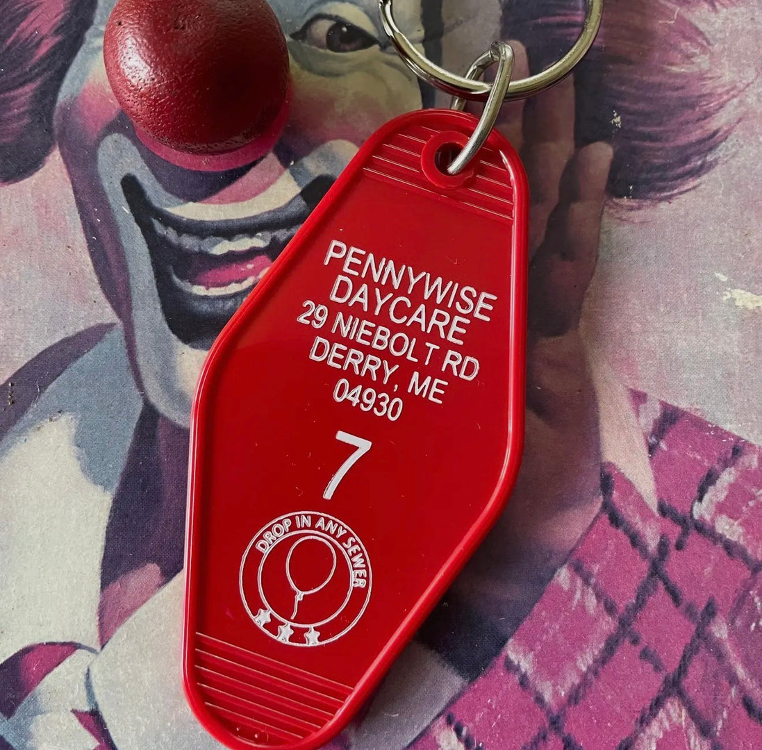 Motel Key Fob - Pennywise Daycare