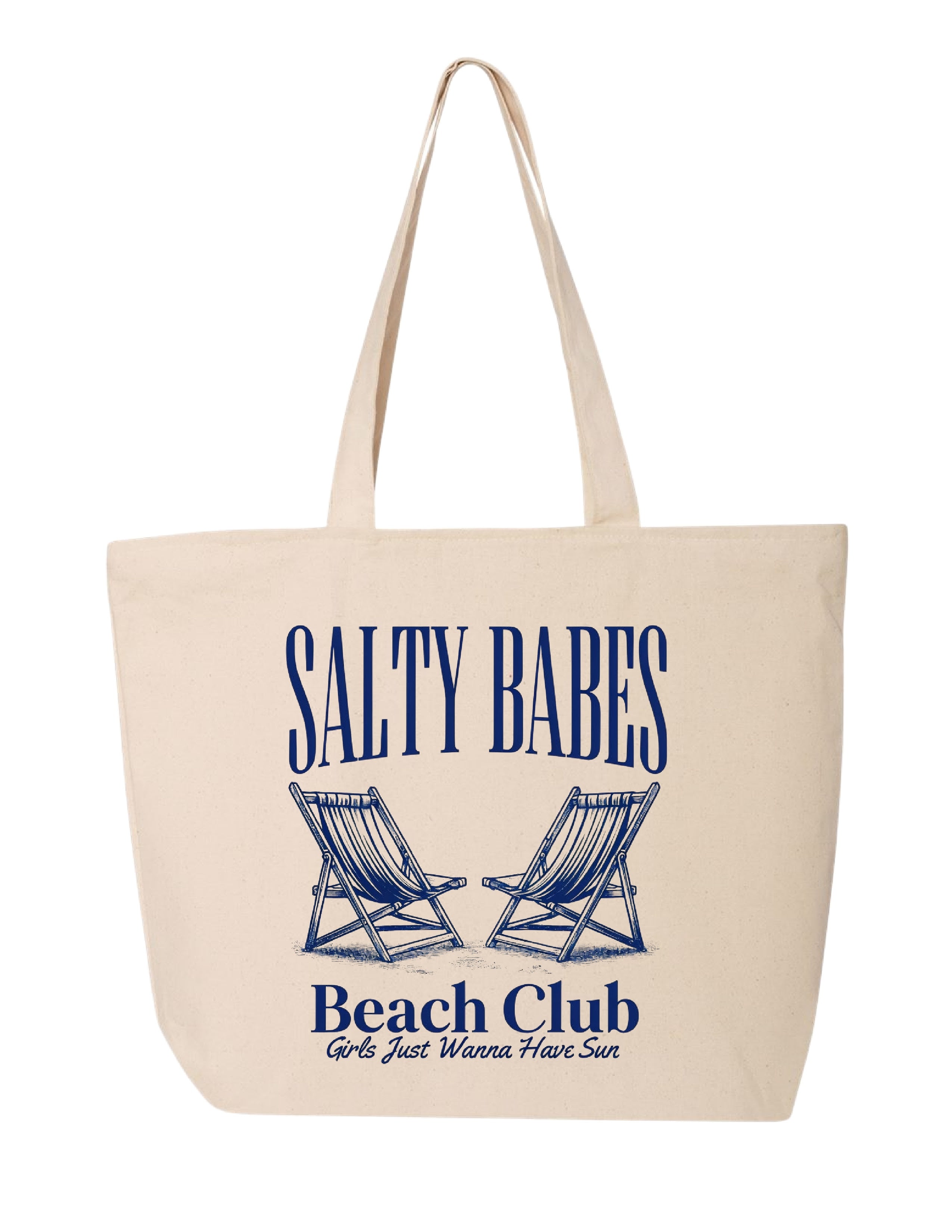 Salty Babes Beach Club Tote