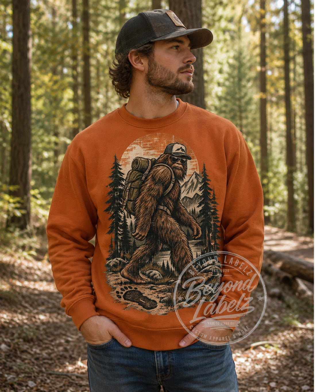 Sasquatch Backpacking Graphic Shirt