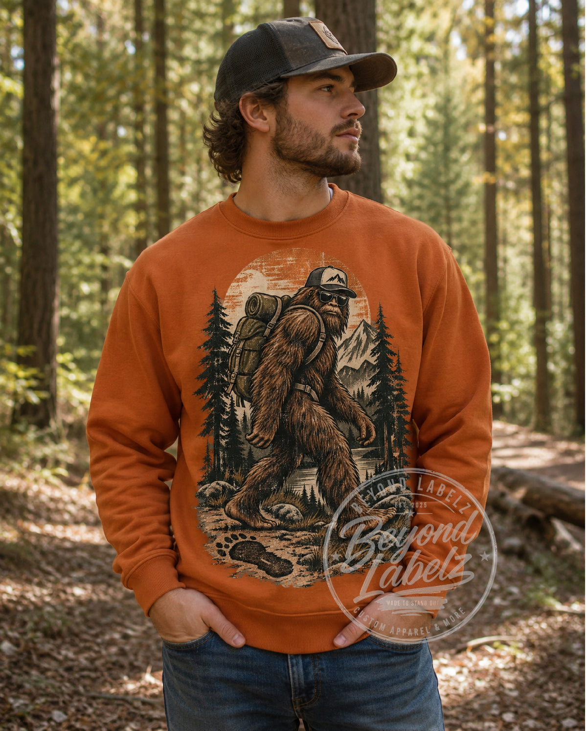 Sasquatch Backpacking Graphic Shirt