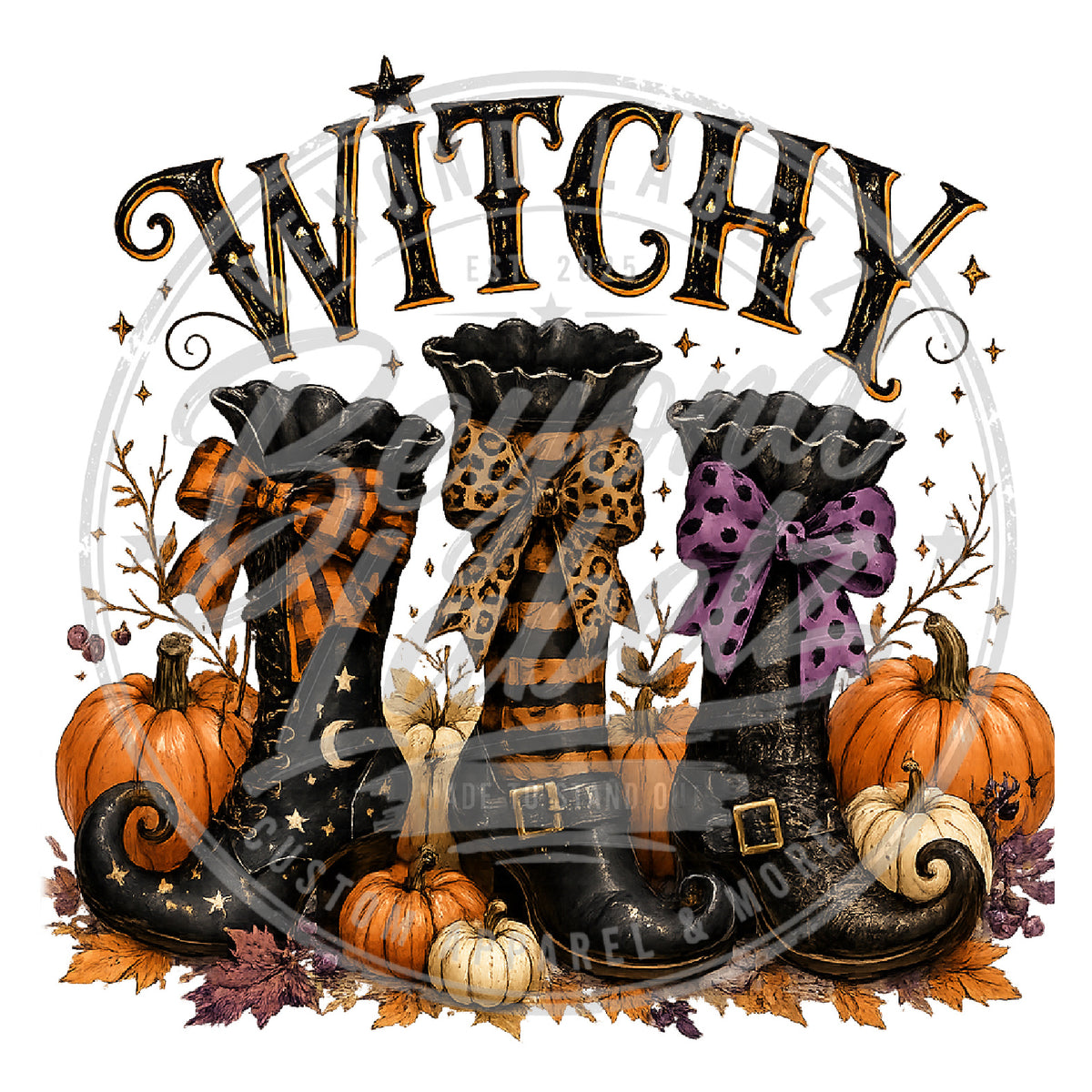 Witchy Shoe Graphic