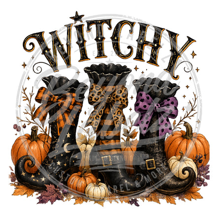 Witchy Shoe Graphic