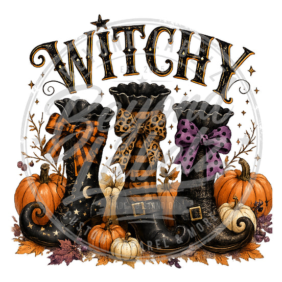Witchy Shoe Graphic