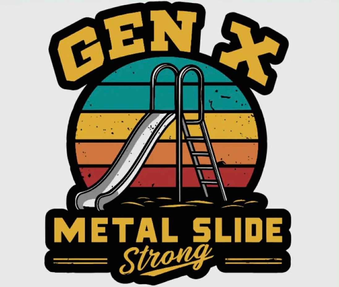 Gen X Vinyl Sticker
